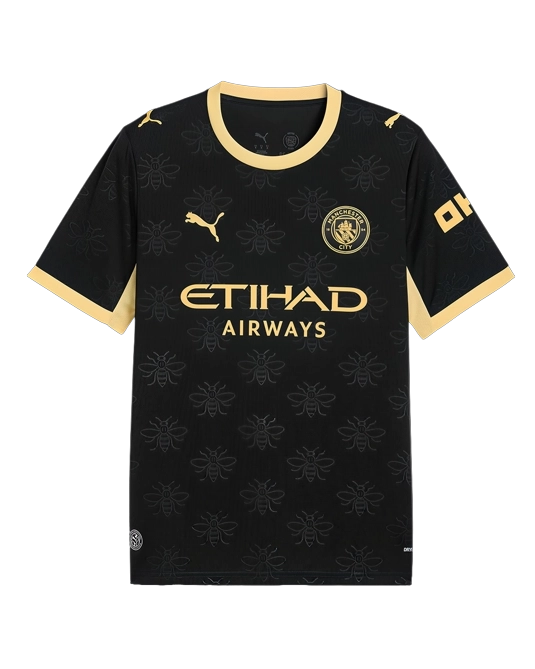 гостевая футболка Manchester City, вид спереди