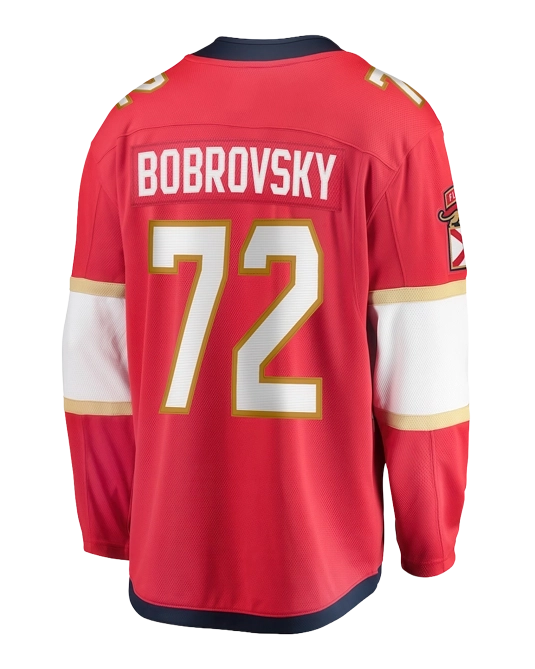 домашнее джерси Сергея Бобровского Florida Panthers, вид спереди