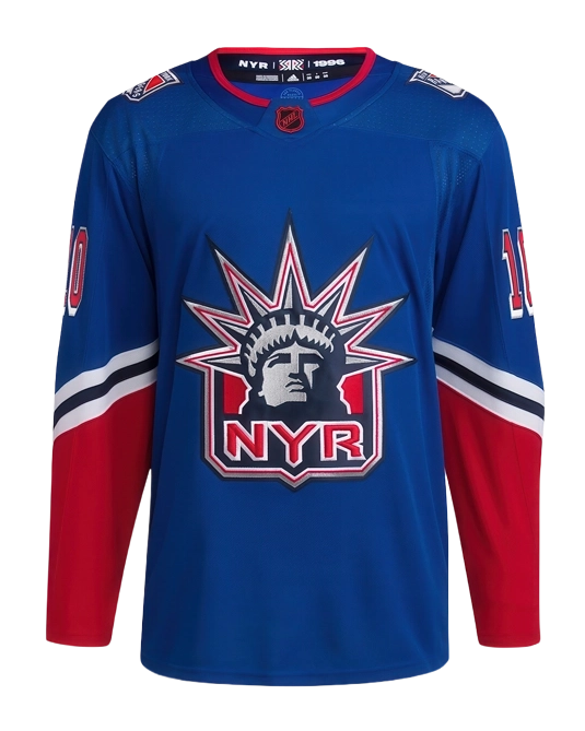 альтернативное джерси Артемия Панарина New York Rangers Reverse Retro 2.0, вид сзади